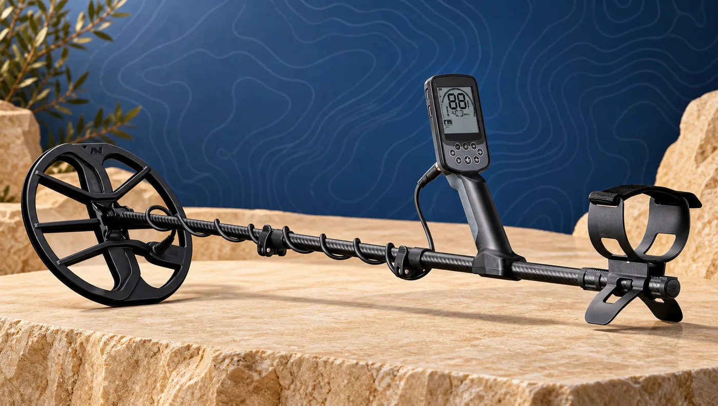 تصور فوتوغرافي أصلي كامل لجهاز Minelab Equinox 900 لكشف الذهب والمعادن في الجزائر