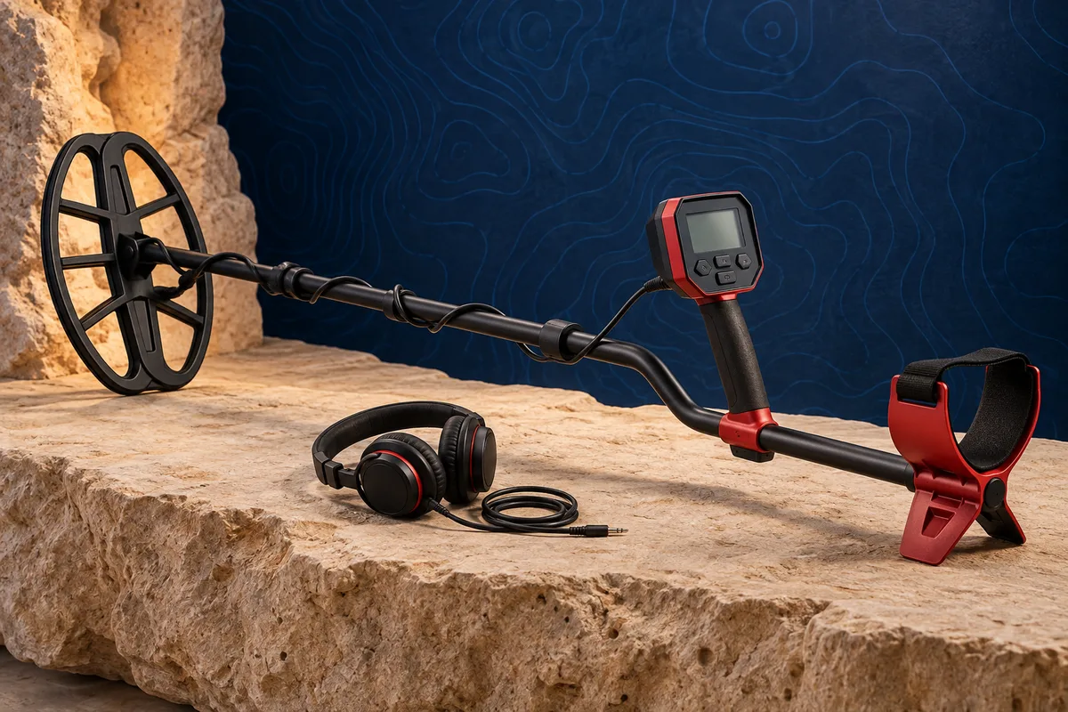 تصور فوتوغرافي أصلي كامل لجهاز Minelab VANQUISH 560 لكشف الذهب والمعادن في الجزائر